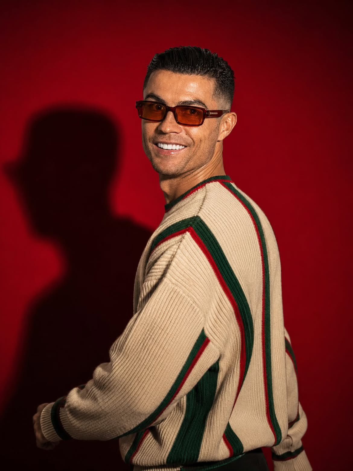 Cristiano Ronaldo fashion portrait
