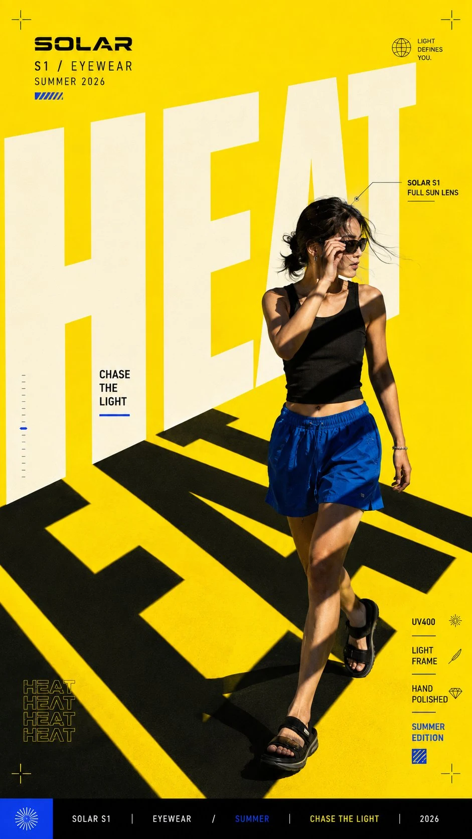 Solar S1 Eyewear Summer Campaign