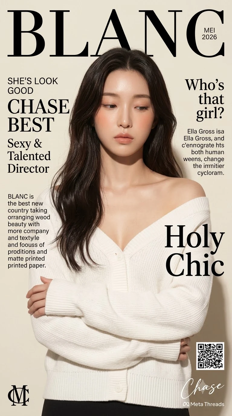 Classic Editorial Magazine Cover Design