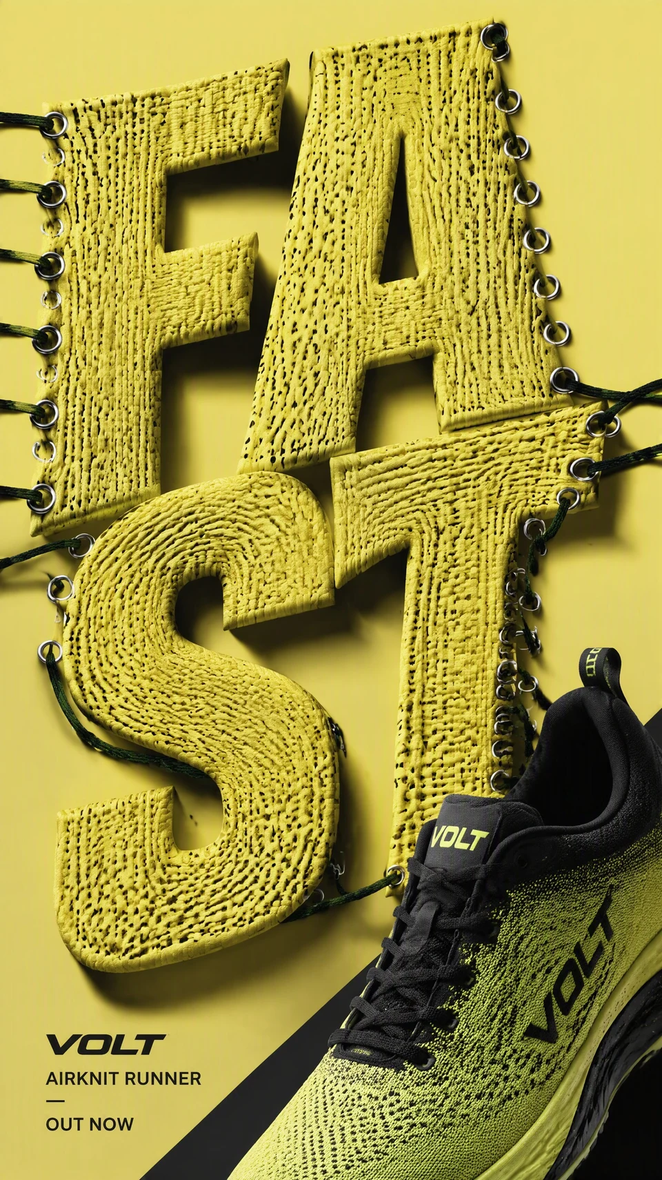 Volt Airknit Runner sneaker advertising campaign