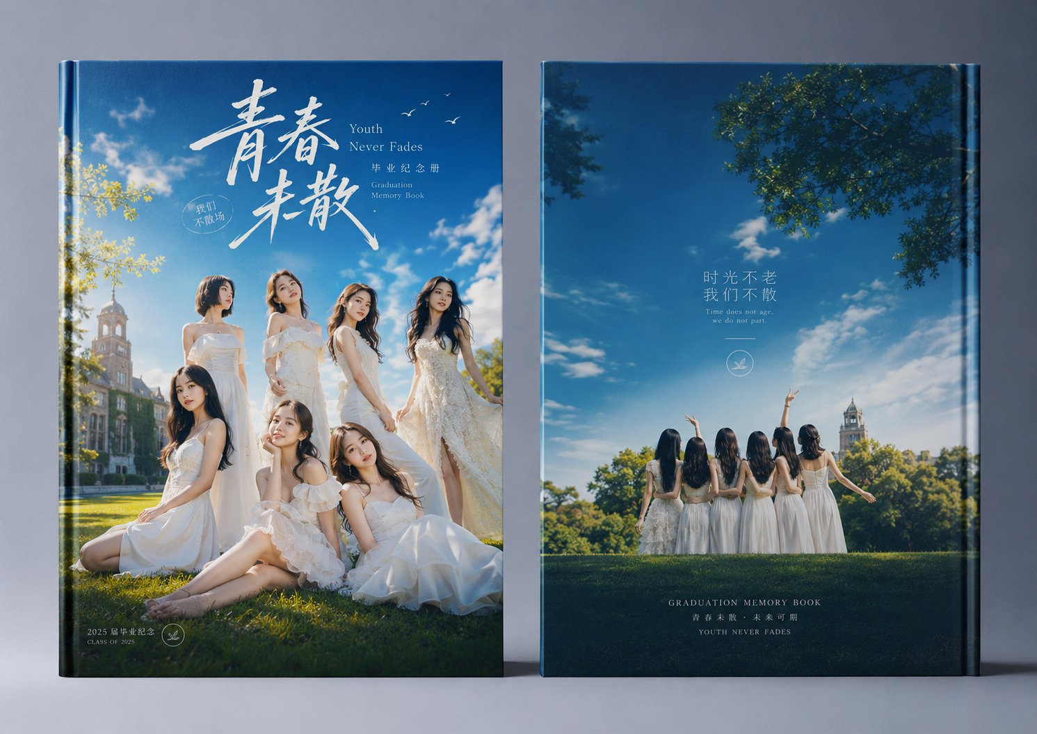 Graduation Memory Book Cover Design