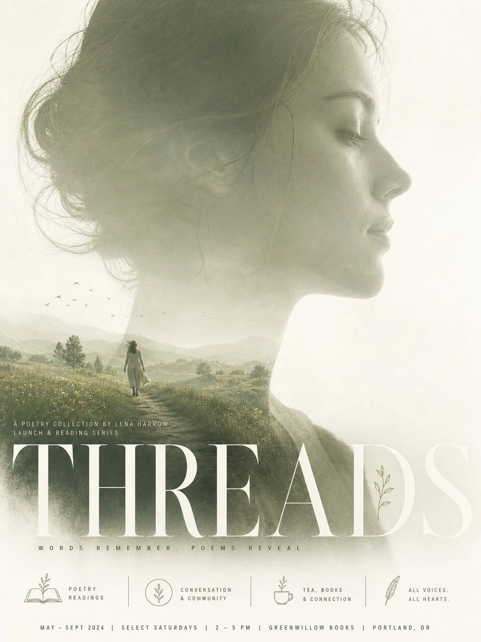 Double Exposure Book Launch Poster