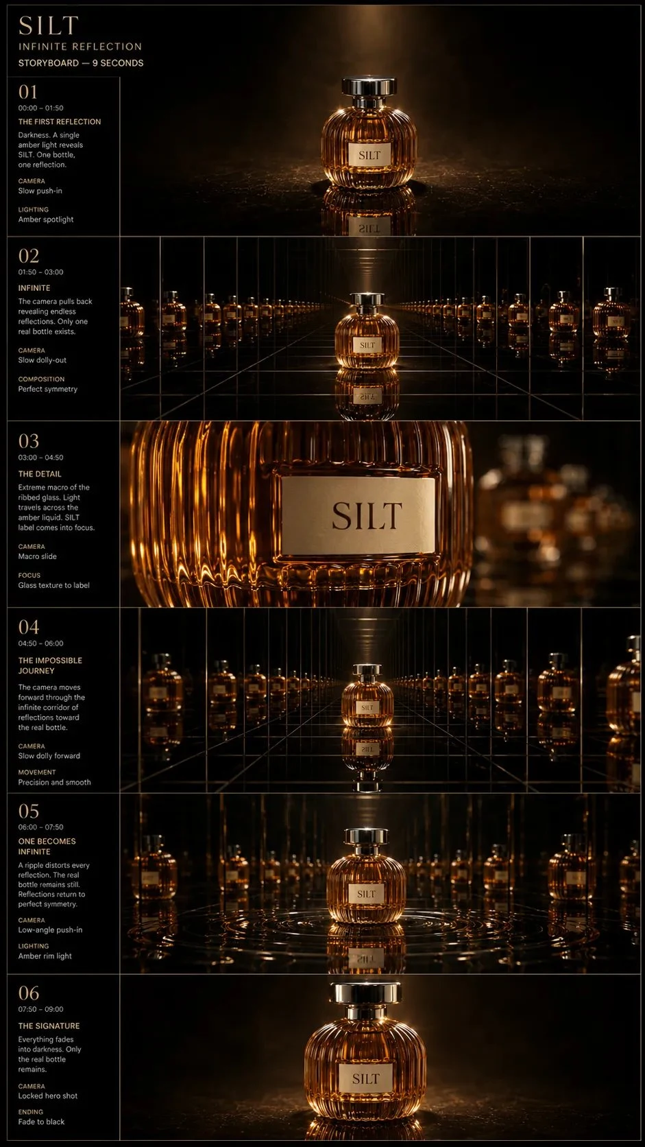 Luxury Fragrance TVC Commercial Silhouette Perfume