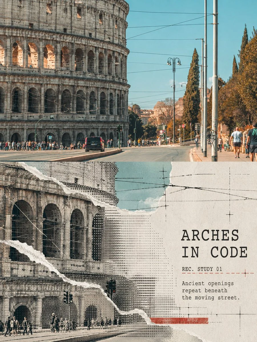 Colosseum Travel Poster